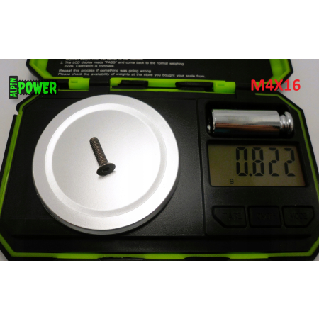 M4x16 śruba imbusowa din 7991 tytanowa grade 2