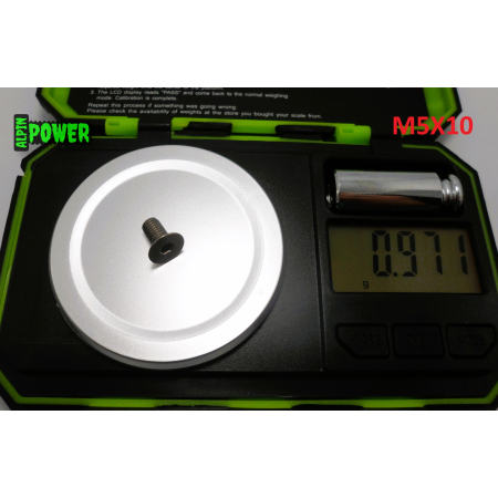 M5x10 śruba tytanowa z łbem stożkowym imbusowa din 7991 tytan grade 2