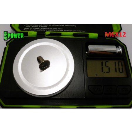 M6x12 śruba imbusowa din 7991 tytanowa grade 2