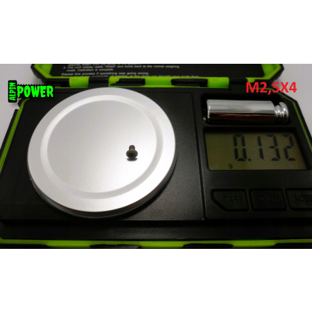 M2,5x4 śruba imbusowa iso 7380 tytanowa gr 2 śruby tytanowe