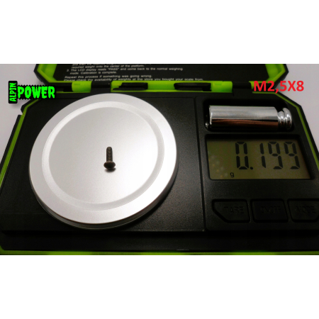 M2,5x8 śruba imbusowa iso 7380 tytanowa gr 2 śruby tytanowe