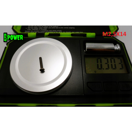 M2,5x14 śruba imbusowa iso 7380 tytanowa gr 2 śruby tytanowe