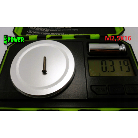 M2,5x16 śruba imbusowa iso 7380 tytanowa gr 2 śruby tytanowe