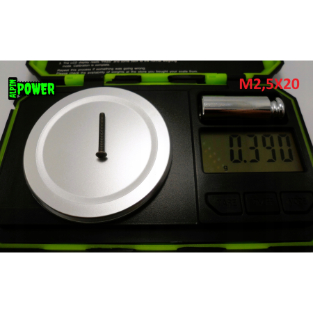 M2,5x20 śruba imbusowa iso 7380 tytanowa gr 2 śruby tytanowe