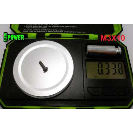 M3x10 śruba tytanowa z łbem kulistym imbusowa iso 7380 tytan grade 2