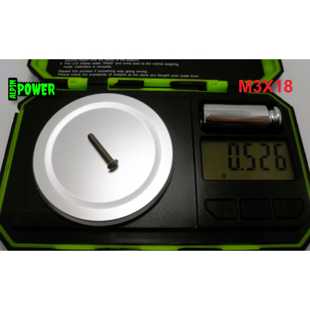 M3x18 śruba tytanowa z łbem kulistym imbusowa iso 7380 tytan grade 2