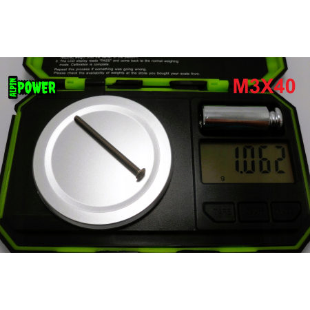 M3x40 śruba tytanowa z łbem kulistym imbusowa iso 7380 tytan grade 2