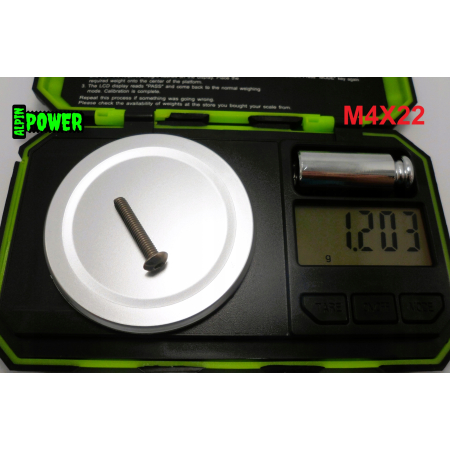 M4x22 śruba tytanowa z łbem kulistym imbusowa iso 7380 tytan grade 2