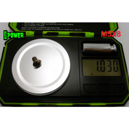 M5x8 śruba tytanowa z łbem kulistym imbusowa iso 7380 tytan grade 2