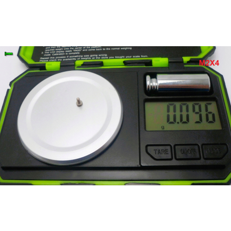 M2x4 śruba tytanowa z łbem walcowym obniżonym torx din7984tx śruby tytanowe