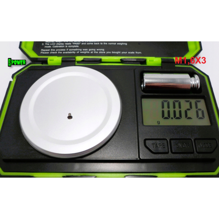 M1,6x3 śruba tytanowa z łbem stożkowym torx din7991tx śruby tytanowe gr2