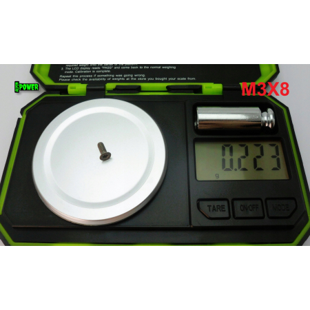 M3x8 śruba tytanowa z łbem stożkowym torx din7991tx śruby tytanowe gr2