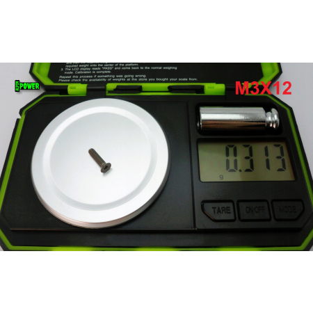 M3x12 śruba tytanowa z łbem stożkowym torx din7991tx śruby tytanowe gr2