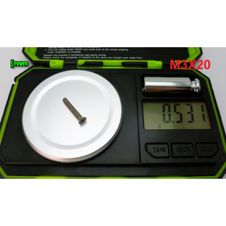 M3x20 śruba tytanowa z łbem stożkowym torx din7991tx śruby tytanowe gr2