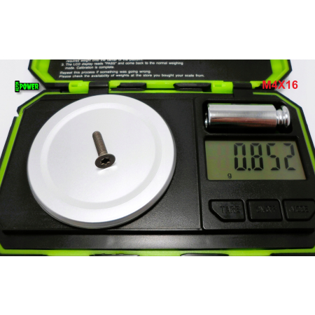 M4x16 śruba tytanowa z łbem stożkowym torx din7991tx śruby tytanowe gr2