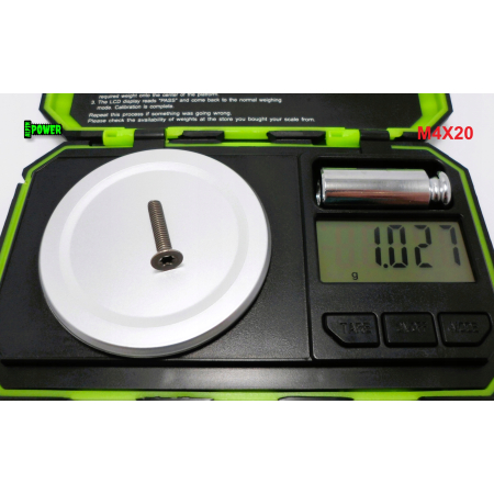 M4x20 śruba tytanowa z łbem stożkowym torx din7991tx śruby tytanowe gr2