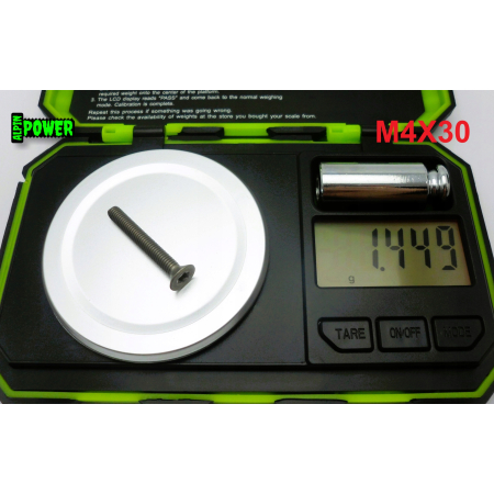 M4x30 śruba tytanowa z łbem stożkowym torx din7991tx śruby tytanowe gr2