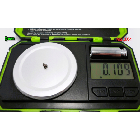 M2,3x4 śruba tytanowa z łbem walcowym wypukłym torx din7985tx śruby tytanowe