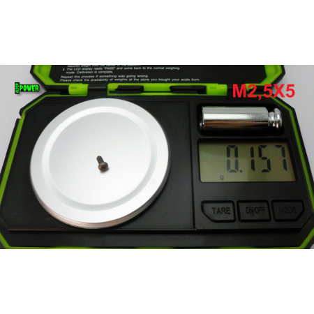 M2,5x5 śruba tytanowa z łbem walcowym wypukłym torx din7985tx śruby tytanowe