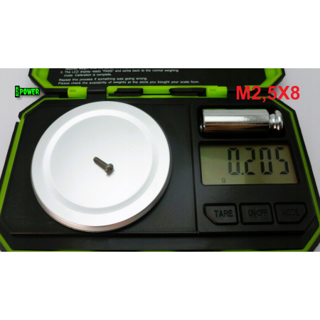 M2,5x8 śruba tytanowa z łbem walcowym wypukłym torx din7985tx śruby tytanowe