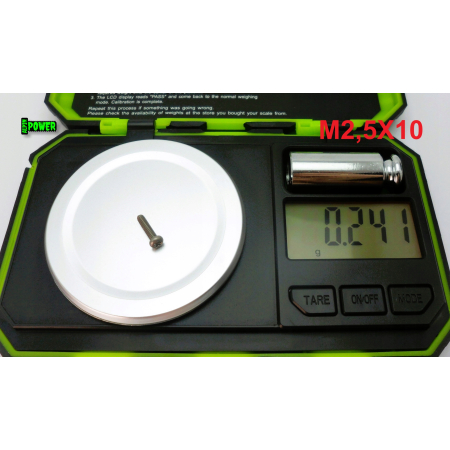 M2,5x10 śruba tytanowa z łbem walcowym wypukłym torx din7985tx śruby tytanow