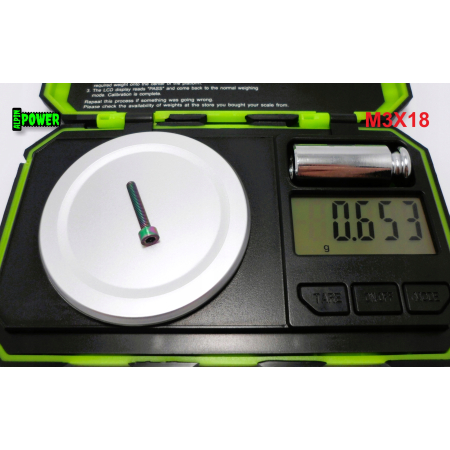 M3x18 śruba tytanowa grade 2 imbusowa din 912 śruby tytanowe kolorowe