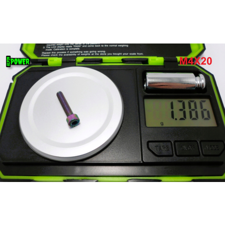 M4x20 śruba tytanowa grade 2 imbusowa din 912 śruby tytanowe kolorowe