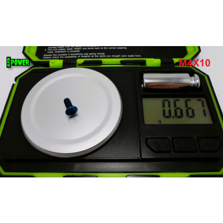 M4x10 śruba tytanowa gr2 imbusowa iso 7380 śruby ti kolorowe niebieska