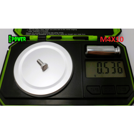 M4x10 śruba aluminiowa sześciokątna din 933 aluminium 6061 śruby aluminiowe