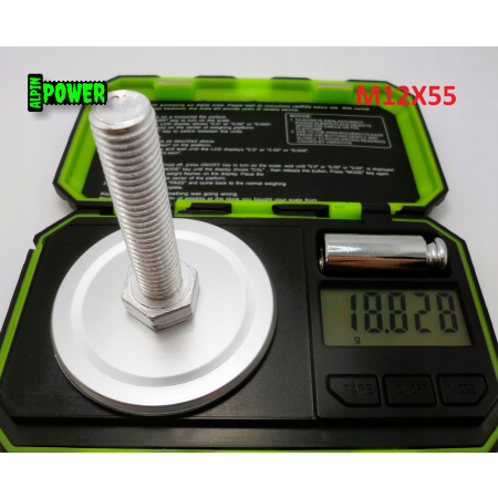 M12x55 śruba aluminiowa din933 aluminium 6061 śruby aluminiowe sześicokątne