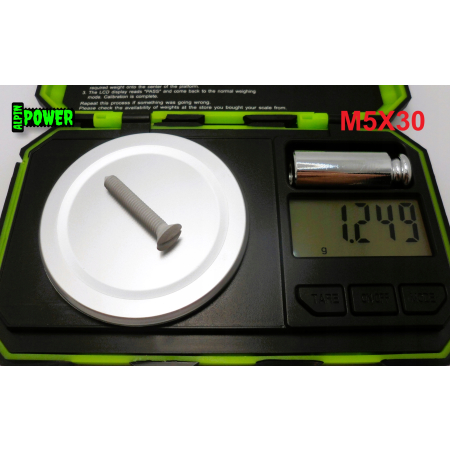 M5x30 śruba aluminiowa din 963 śruba z łbem stożkowym aluminiowa 7075