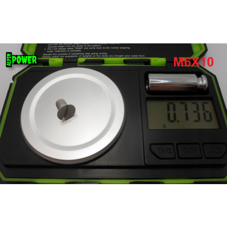 M6x10 śruba aluminiowa stożkowa din 963 aluminium 7075 śruby aluminiowe