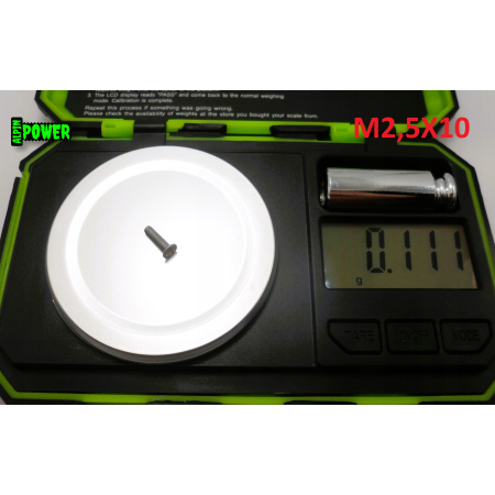 M2,5x10 śruba din 965 iso 7046 śruby aluminiowe