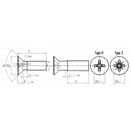 M4x12 śruba aluminiowa stożkowa din 965 śruby aluminiowe stożkowe