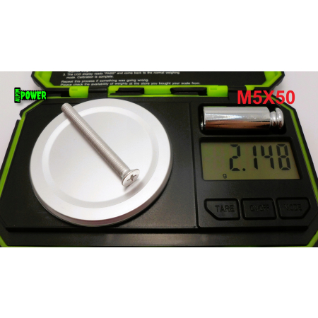 M5x50 śruba aluminiowa stożkowa din 965 iso 7046 śruby aluminiowe m5