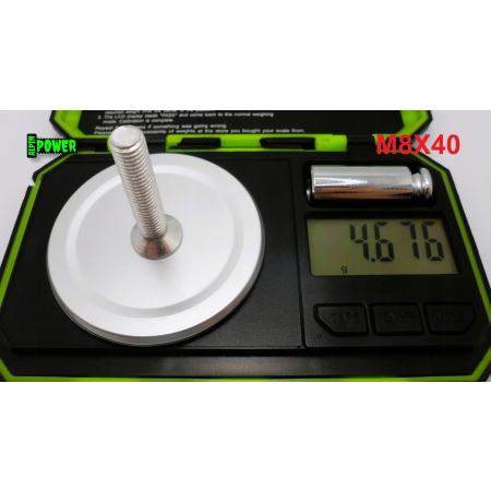 M8x40 śruba aluminiowa stożkowa din 965 iso 7046 śruby aluminiowe m8