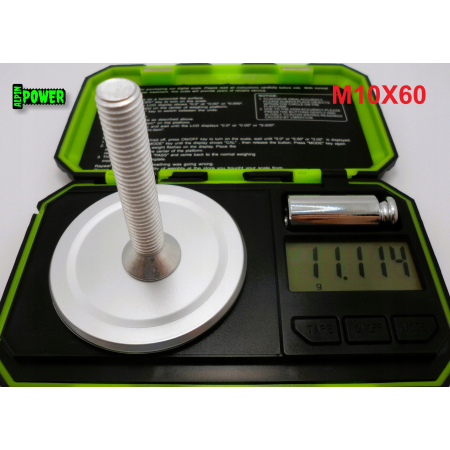 M10x60 śruba aluminiowa stożkowa din 965 iso 7046 śruby aluminiowe m10