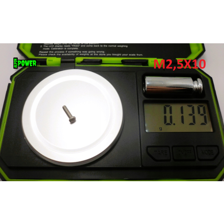 M2,5x10 śruba aluminiowa philips din 7985 śruby aluminiowe z łbem walcowym