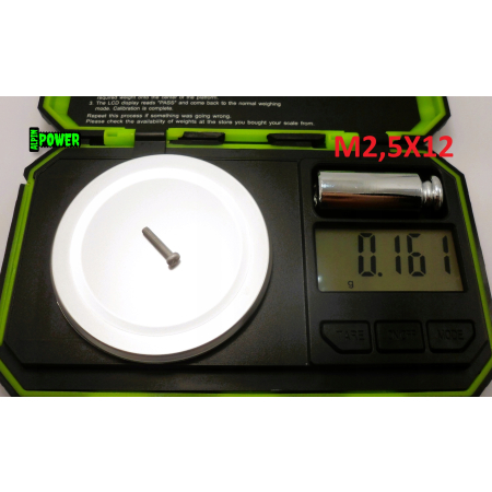 M2,5x12 śruba aluminiowa philips din 7985 śruby aluminiowe z łbem walcowym