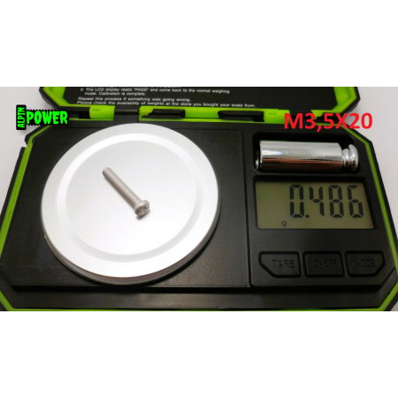 M3,5x20 śruba aluminiowa philips din 7985 śruby aluminiowe z łbem walcowym