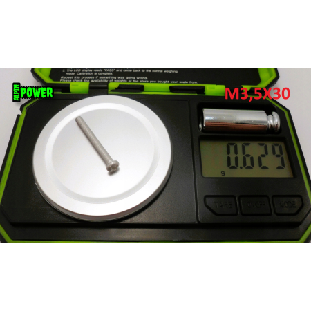 M3,5x30 śruba aluminiowa philips din 7985 śruby aluminiowe z łbem walcowym