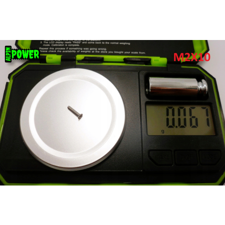 M2x10 śruba aluminiowa stożkowa imbus din 7991 śruby aluminiowe stożkowe