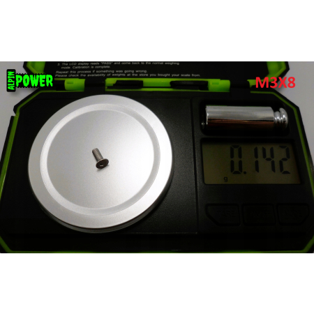 M3x8 śruba aluminiowa stożkowa imbus din 7991 śruby aluminiowe stożkowe