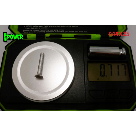 M4x25 śruba aluminiowa stożkowa imbus din 7991 śruby aluminiowe stożkowe