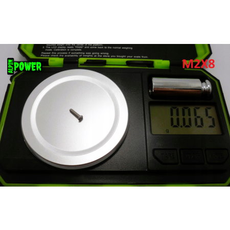 M2x8 śruba aluminiowa imbusowa iso 7380 śruby aluminiowe