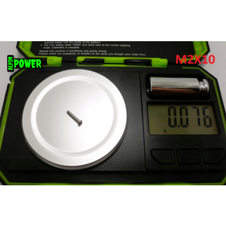 M2x10 śruba aluminiowa imbusowa iso 7380 śruby aluminiowe