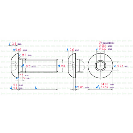 M8x30 śruba aluminiowa iso 7380 śruby aluminiowe m8