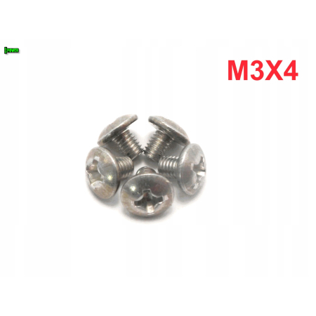 M3x4 śruba śruba owiewki aluminiowa grzybkowa śruby owiewek aluminiowe 6061