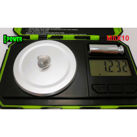 M6x10 śruba owiewki aluminiowa grzybkowa śruby owiewek aluminiowe 6061