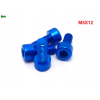 M5x12 aluminiowa śruba imbusowa din912 śrubka aluminiowa niebieska m5x12